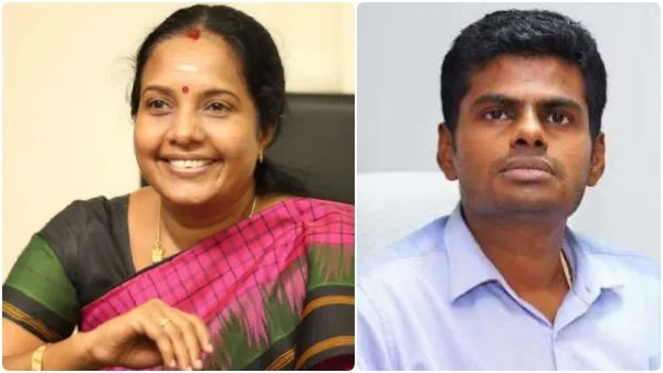 மாட்டு கோமியம் குடிப்பது அவரவர் தனிப்பட்ட விருப்பம்…  ஒரே வரியில் பதில் சொன்ன அண்ணாமலை, வானதி சீனிவாசன்….!!!