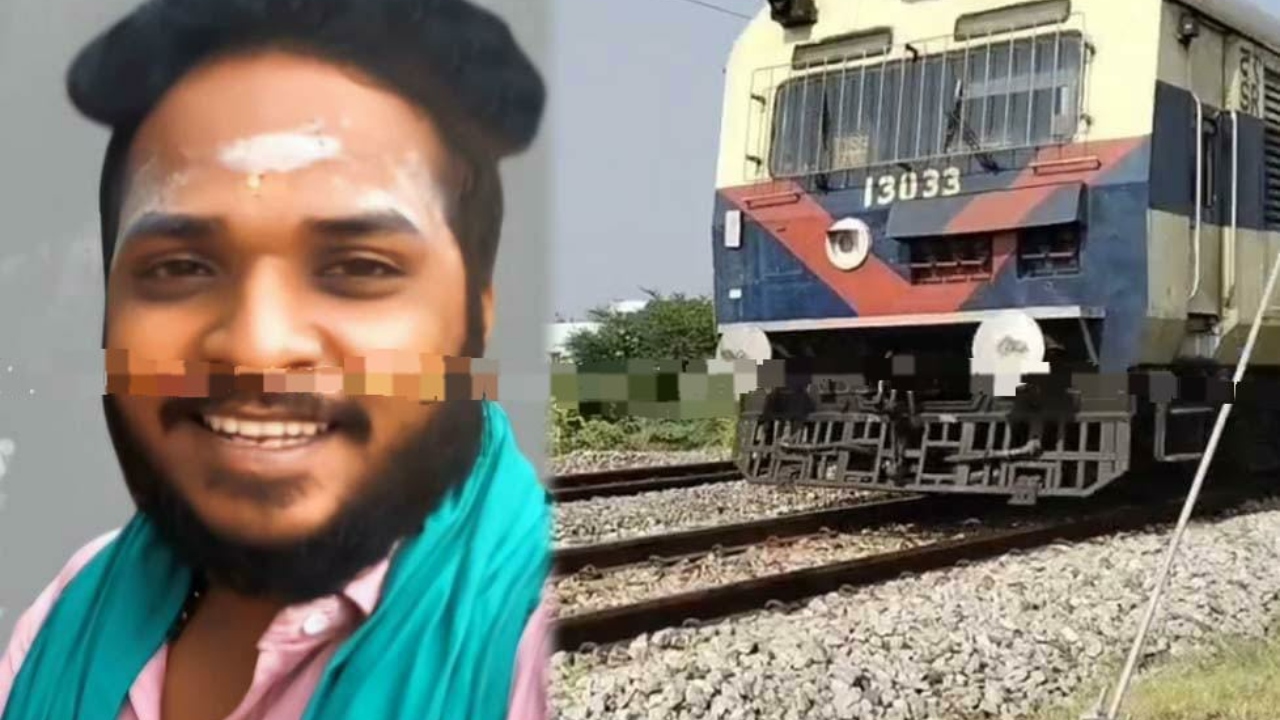 ஐயோ.. இப்படியா ஆகணும்….? கால்கள் துண்டாகி ரத்த வெள்ளத்தில் துடித்த வாலிபர்…. குடும்பத்தினருக்கு காத்திருந்த பேரதிர்ச்சி….!!
