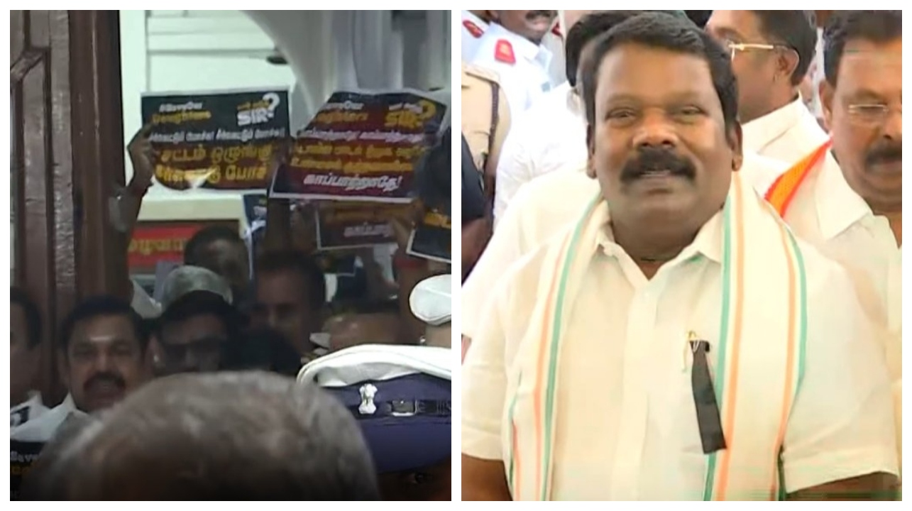 தமிழக சட்டசபை கூட்டம்… தொடங்கிய வேகத்தில் வெளியேறிய காங்கிரஸ், அதிமுக, பாமக எம்எல்ஏக்கள்…!!