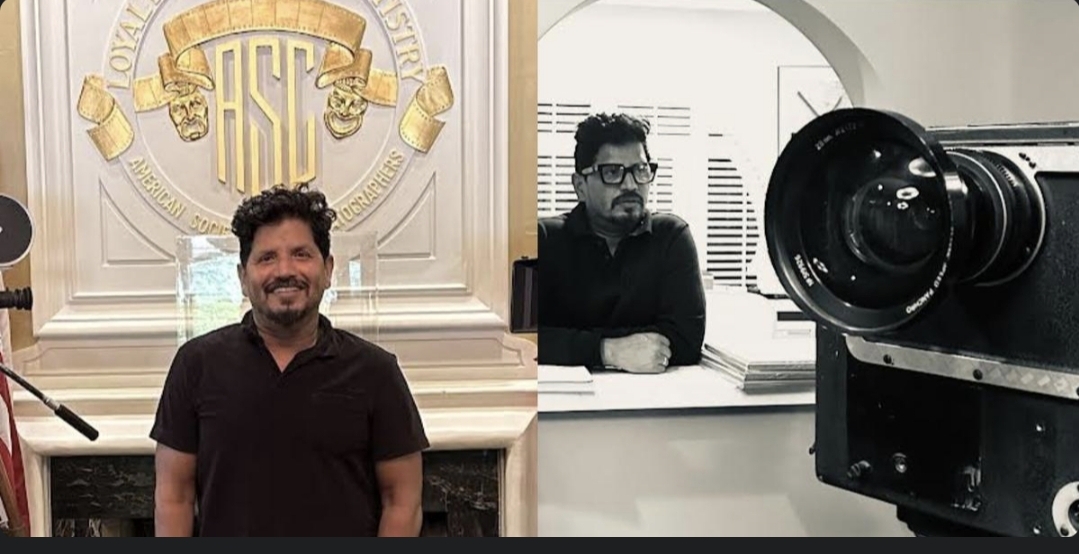 எல்லோருக்கும் இது கனவு…. எனக்கு நினைவாகி இருக்கு…. அமெரிக்க சங்கத்தில் உறுப்பினரான ரவிவர்மன்….!!