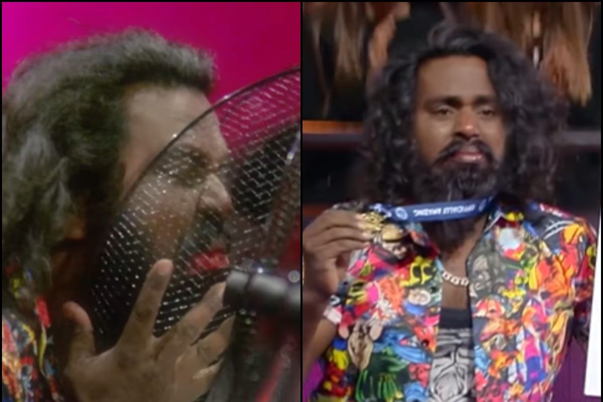 ‘Drill Man’…. ஒரு நிமிடத்தில் 57 மின்விசிறிகளை நாக்கால் நிறுத்தி சாதனை… வீடியோ வைரல்…!!