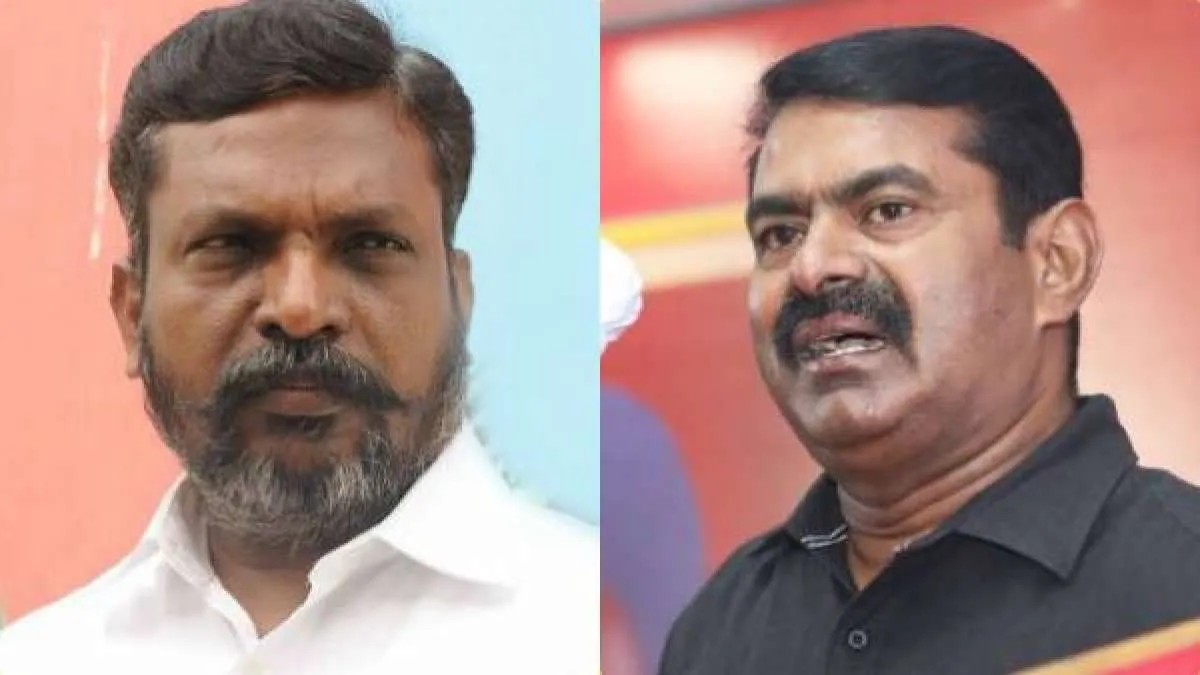 “பாஜகவின் ஓட்டுக்கு குறி”… சீமானின் பிளானே இதுதான்.. புட்டு புட்டு வைத்த திருமா…!!!