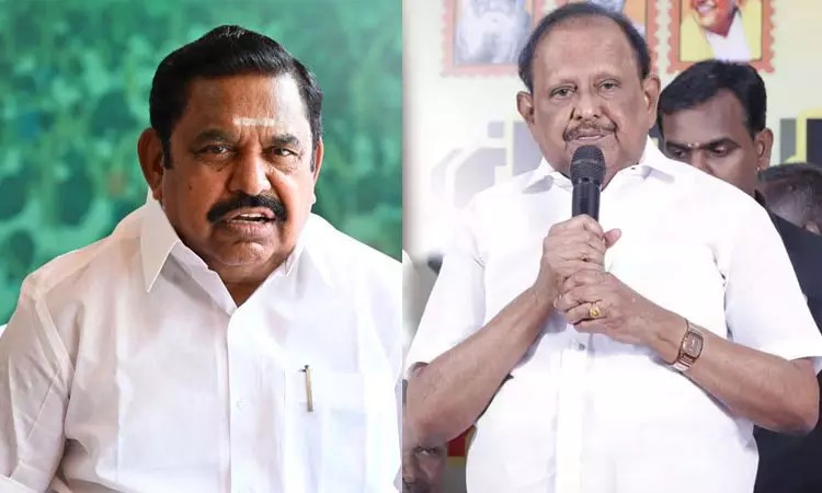 “அடிமை அதிமுக”… காற்றில் காணாமல் போகும் இரட்டை இலை… கூச்சமே இல்லாமல் பொய் சொல்லும் இபிஎஸ்… அமைச்சர் ரகுபதி கடும் விமர்சனம்..!!