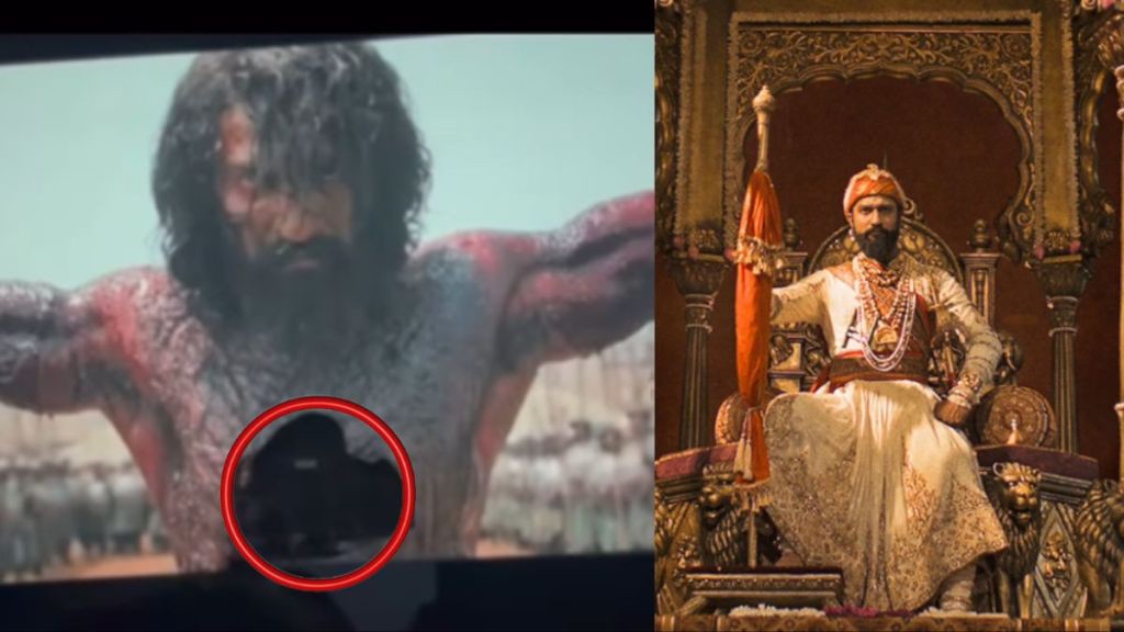“சாவா” பட திரையரங்கில் மதுபோதையில் வந்து திரையை கிழித்த ரசிகர்…. பெரும் பரபரப்பு….!!