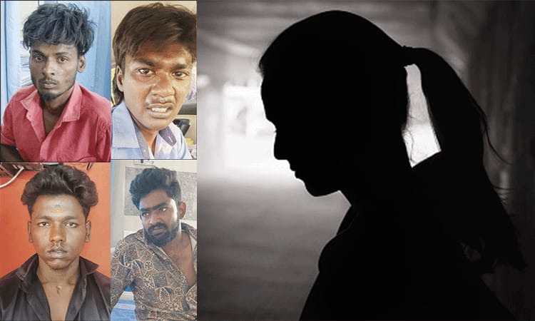 பட்டப்பகலில் பெண் கூட்டு பாலியல் பலாத்காரம்… மது போதையில் வாலிபர்கள் வெறிச்செயல்… குற்றவாளிகளை சுட்டுப்பிடித்த போலீஸ்… பரபரப்பு…!!!