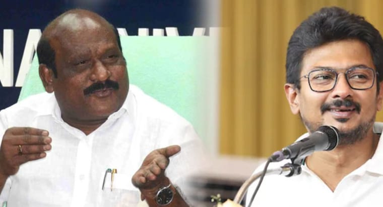 “ஆண்மை என்றால் வீரமா”..? ஆண்களுக்கு பெண்கள் எந்த விதத்திலும் குறைந்தவர்கள் அல்ல… மேடையிலேயே அமைச்சர் கோவி செழியனை கண்டித்த உதயநிதி..!!!