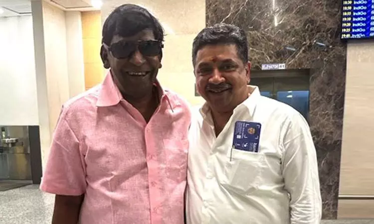 ‘மதுரை மண்ணின் மைந்தன்’…. வைகைப்புயல் வடிவேலுவை சந்தித்த அமைச்சர் பழனிவேல் தியாகராஜன்…  வைரலாகும் பதிவு…!!
