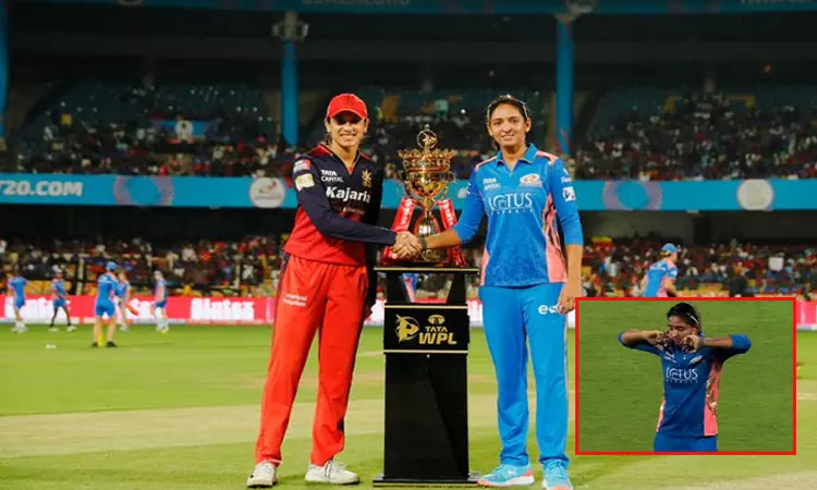 விண்ணை பிளந்த ஆர்சிபி ரசிகர்களின் கோஷம்… சத்தம் தாங்க முடியாமல் மும்பை கேப்டன் என்ன செய்தார் தெரியுமா?… வைரலாகும் வீடியோ…!!!