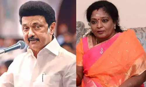 “ஸ்டிக்கர் ஸ்டாலின்”… எம்ஜிஆர், ஜெயலலிதா மற்றும் பிரதமர் மோடியை  காப்பியடித்து தான்…  தமிழிசை விளாசல்..!!!