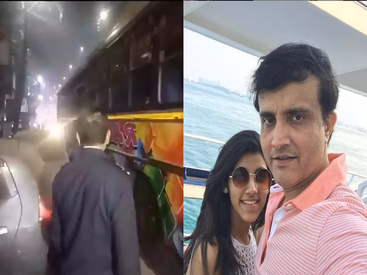 கார் விபத்தில் சிக்கிய இந்திய முன்னாள் கேப்டன் கங்குலி…. அதிர்ச்சியில் ரசிகர்கள்..!!