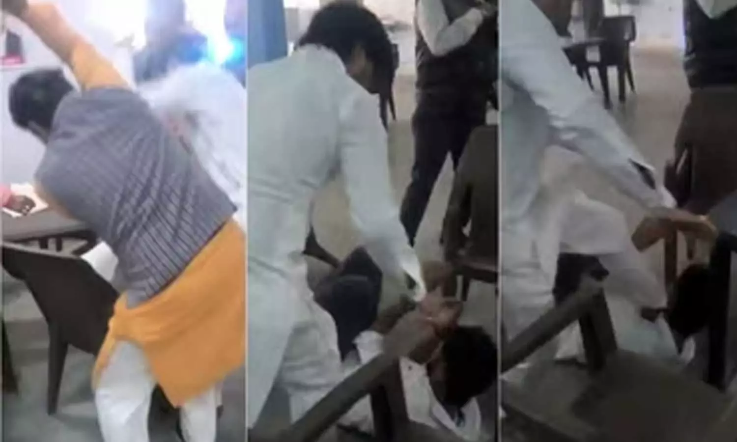 இந்து பெண் மீது ஆசை… திருமணம் செய்ய முயன்ற முஸ்லீம் இளைஞர் மீது கொடூர தாக்குதல்… பதைபதைக்க வைக்கும் வீடியோ..!!!