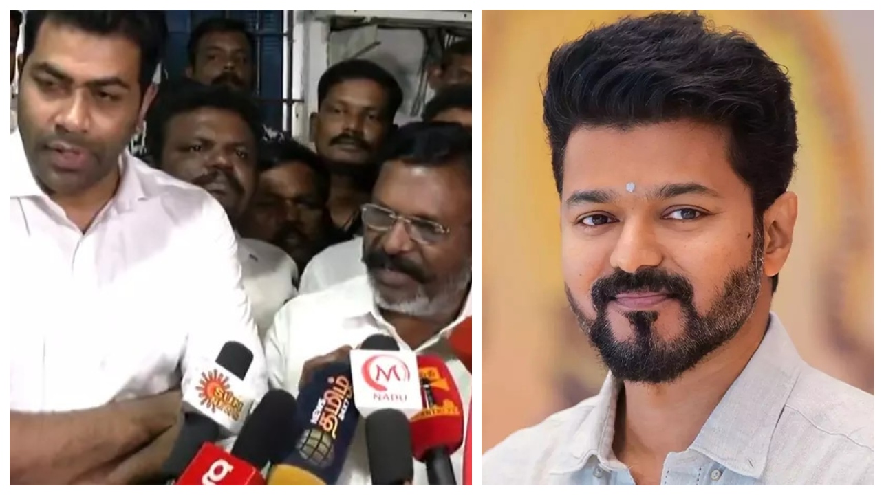 விஜய்க்கு ஷாக் கொடுத்த ஆதவ் அர்ஜுனா… தவெகவில் பொறுப்பு வாங்கிய கையோடு திருமாவுடன் நேரில் சந்திப்பு… விஷயம் அப்படி போகுதா..!!!