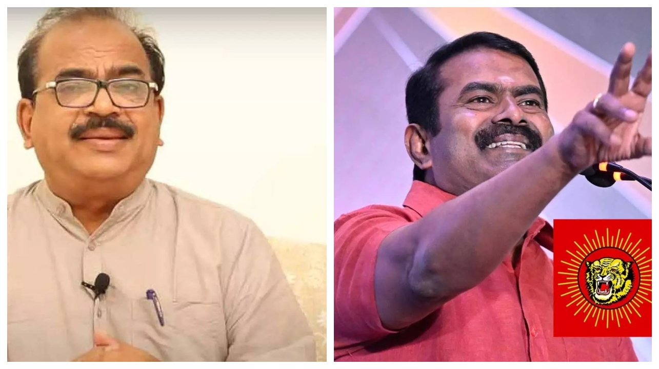 “பாஜகவின் கைக்கூலி”… சோற்றுக்காக பெரியாரைக் கொச்சைப்படுத்தி பிழைப்பு நடத்துறாங்க… சீமானை கிழித்தெறிந்த நாஞ்சில் சம்பத்…!!