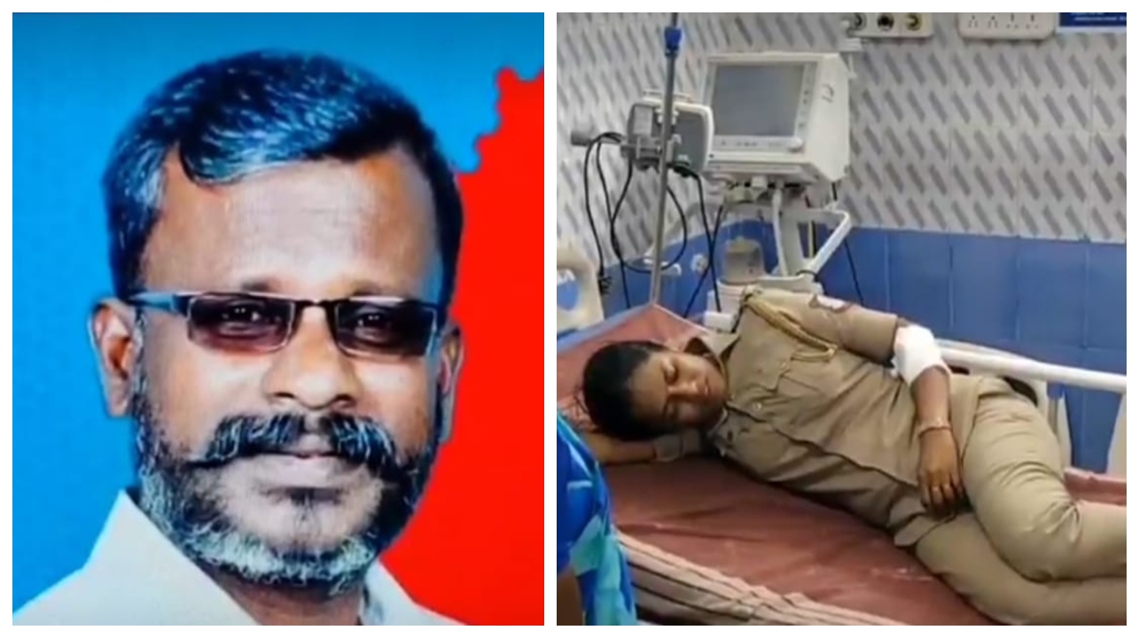 எவ்வளவு துணிச்சல்…? போலீஸ் ஸ்டேஷனுக்குள் நுழைந்து பெண் எஸ்ஐ மீது பயங்கர தாக்குதல்… வைரலாகும் அதிர்ச்சி வீடியோ…!!!