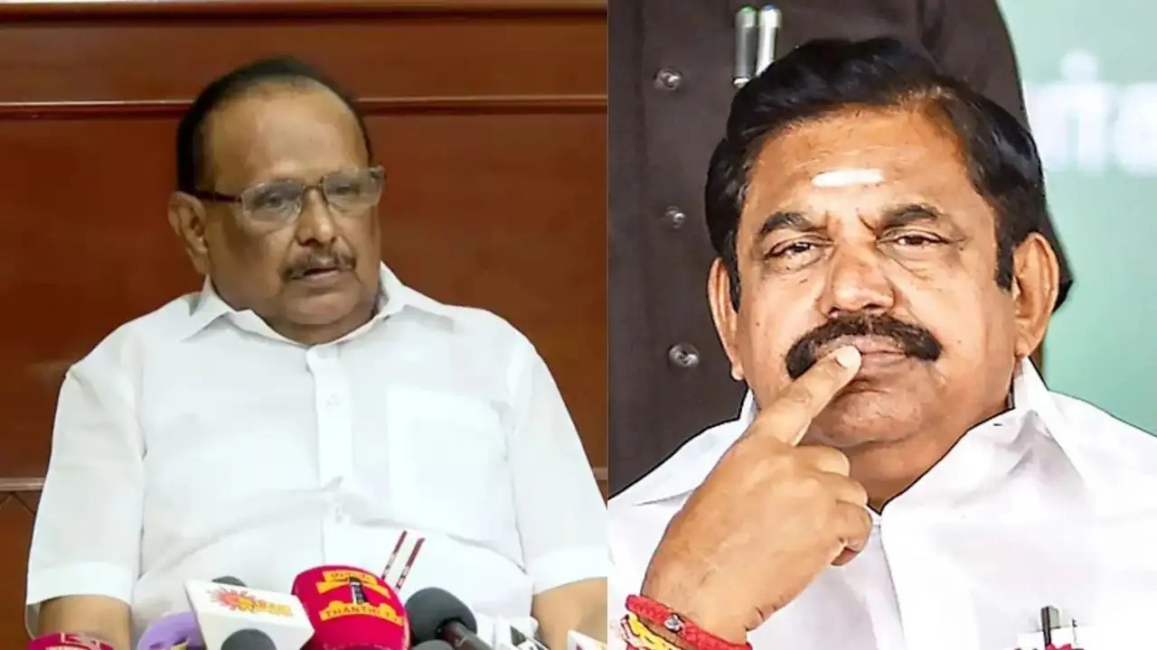 “மிருகங்கள் மனித போர்வையில் உலவுவதால் கண்களுக்கு தெரியாது”… பெண் குழந்தைகளை பயமுறுத்துவதே பழனிச்சாமிக்கு வேலை… அமைச்சர் ரகுபதி…!!!