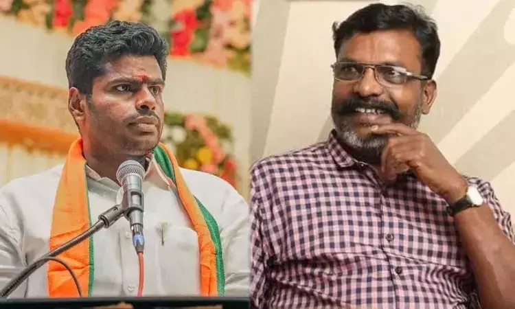 “பல வேஷம் போடக்கூடியவர்”…  கர்நாடகாவில் இருந்தால் கன்னடன், தமிழ்நாட்டில் இருந்தால் தமிழன், RSS சென்றால் இந்து… அண்ணாமலையை கிழித்தெறிந்த திருமா..!!!