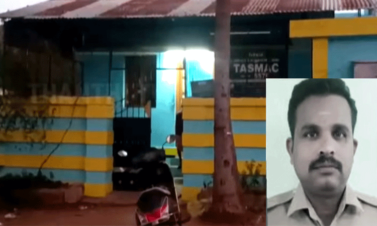 “டாஸ்மாக் கடையில் தகராறு”… பாறங்கல்லை தலையில் போட்டு போலீஸ்காரர் படுகொலை… மதுரையில் பரபரப்பு…!!!