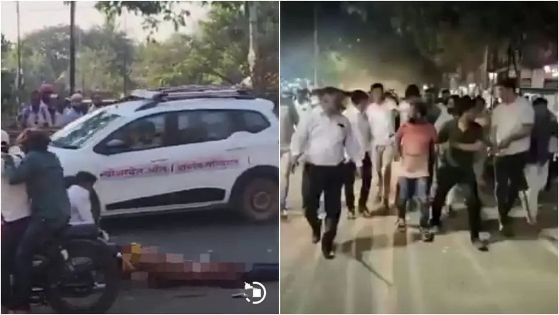 “குடிபோதையில் வெடித்த தகராறு”… வாலிபரை கொடூரமாக தாக்கி 5 பேர் கொண்ட கும்பல்… பகீர் வீடியோ..!!
