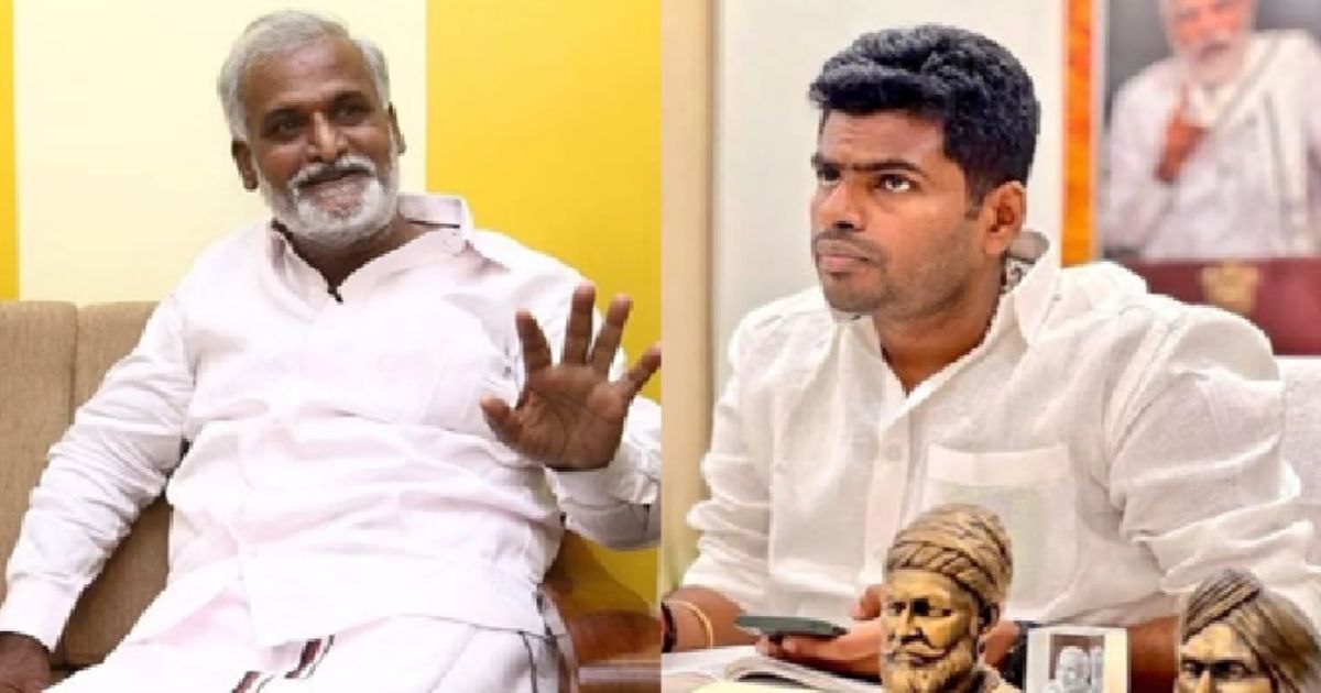 “தமிழ்நாட்டின் சாபக்கேடு”… டூப் போலீஸ் அண்ணாமலை… நாங்க வேணா ஆணி சப்ளை பண்றோம்… அமைச்சர் சேகர்பாபு கடும் விமர்சனம்..!!