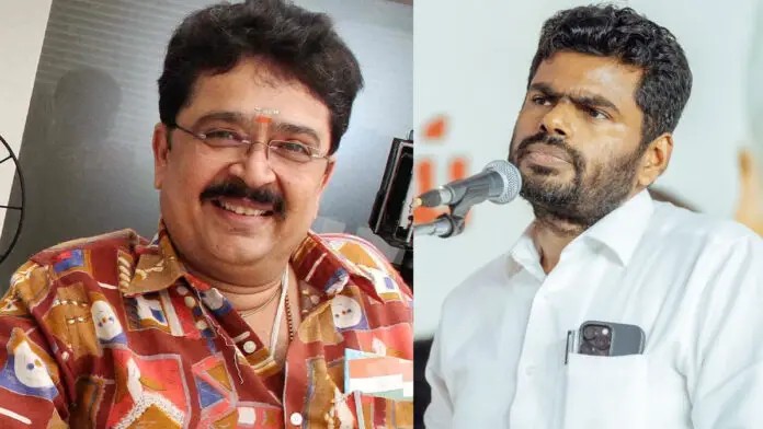 “அண்ணாமலை இருக்கும் வரை தமிழ்நாட்டில் திமுக ஆட்சி தான்”… பிரச்சாரமே செய்ய வேண்டாம்… எஸ்.வி சேகர்…!!!