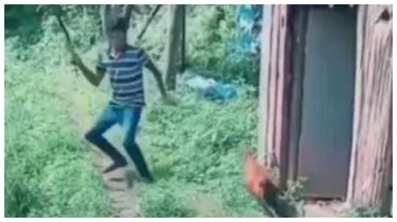 இப்படி பல்பு வாங்கிட்டியே பங்கு…!! “சேவலை அடிக்க நினைத்து கடைசியில் தலைதெறிக்க ஓடிய நபர்”… சிரிக்க வைக்கும் வீடியோ ‌..!!!