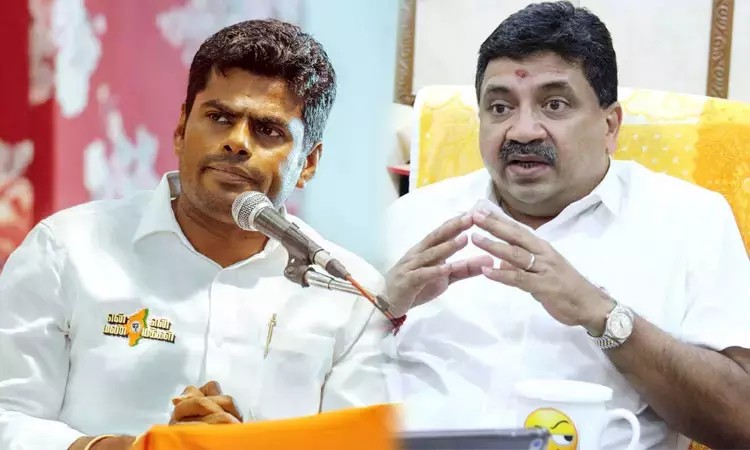 அமைச்சரே…!! “பிரெஞ்சு/ஸ்பானிஷ் தான் உங்க இரு மொழிக் கொள்கையா”…? உங்க மகன்கள் படிக்கலாம் ஆனா அரசு பள்ளி மாணவர்கள் படிக்கக்கூடாதா…? அண்ணாமலை ஆவேசம்…!!!