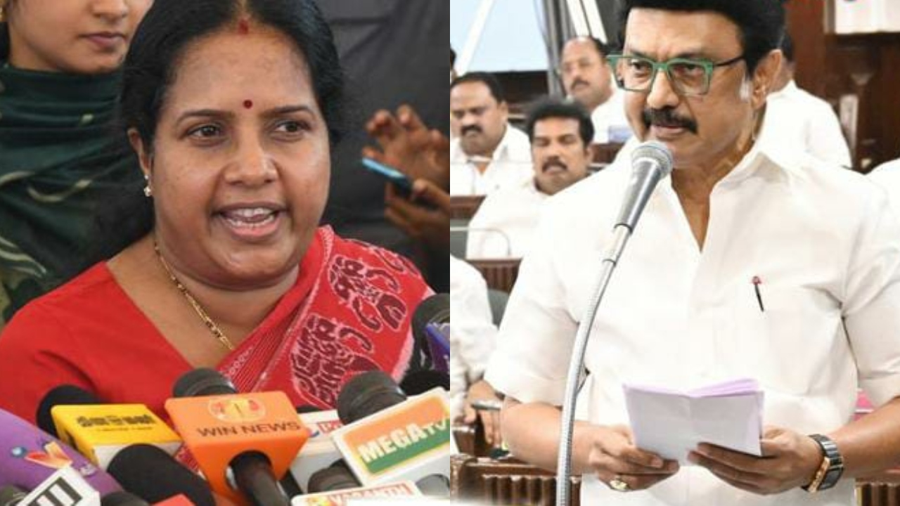 BREAKING: பாஜக எம்.எல்.ஏ வானதி சீனிவாசன் பேச அனுமதி கொடுங்க… சபாநாயக்கரிடம் முதல்வர் ஸ்டாலின் கோரிக்கை….!!