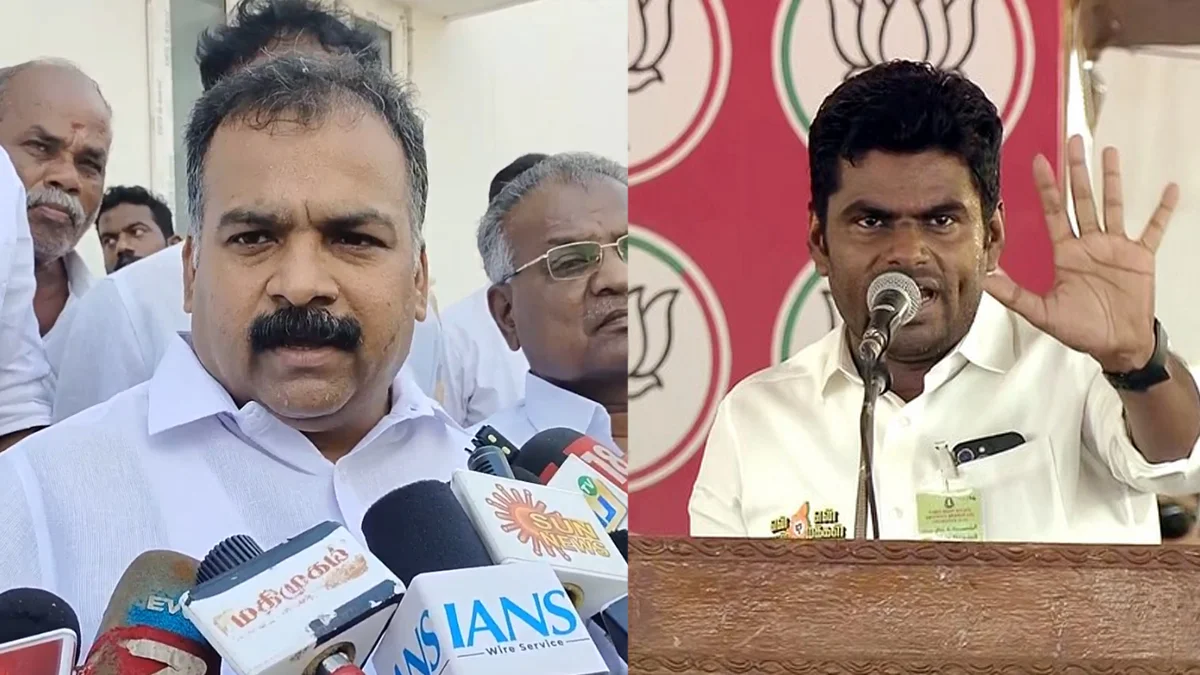 “அண்ணாமலை சொல்கிறார் அமலாக்கத்துறை செய்கிறது”… போட்டு தாக்கிய எம்பி மாணிக்கம் தாகூர்…!!