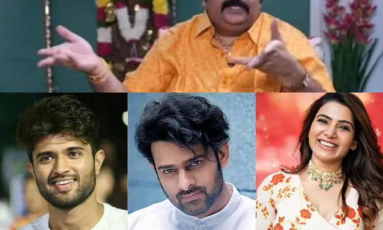 அதிர்ச்சி..! “சமந்தா, பிரபாஸ், விஜய் தேவரகொண்டா 3 பெரும் தற்கொலை செய்துகொள்வார்கள்” பரபரப்பை கிளப்பிய பிரபல ஜோதிடர்..!!