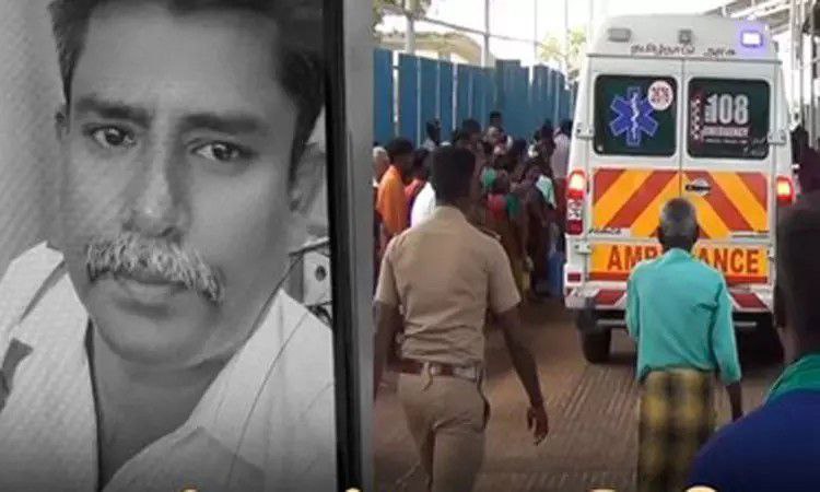 “பிரசித்தி பெற்ற திருச்செந்தூர் கோவிலில் முருகனை தரிசிக்க நீண்ட நேரம் வரிசையில் காத்திருந்த பக்தர்”… திடீரென மயங்கி விழுந்து உயிரிழந்த சோகம்…!!!