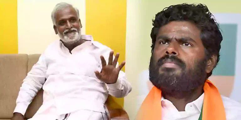 “பொய்யிலே பிறந்து பொய்யிலே வளர்ந்த அட்ரஸ் அண்ணாமலைக்கு பதில் சொல்ல முடியாது… அமைச்சர் தடாலடி..!!!