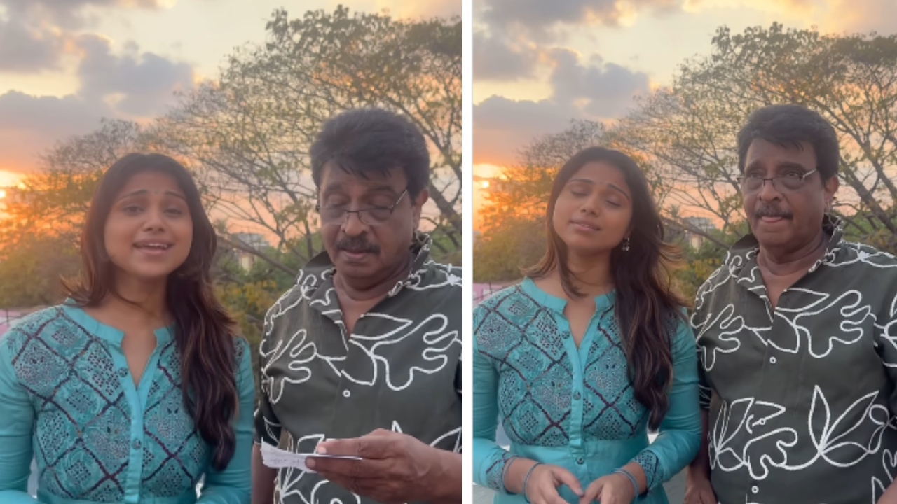 “இஞ்சி இடுப்பழகி” பாடலை மகளோடு சேர்ந்து அழகாக பாடும் லிவிங்ஸ்டன்… வைரலாகும் வீடியோ…!!