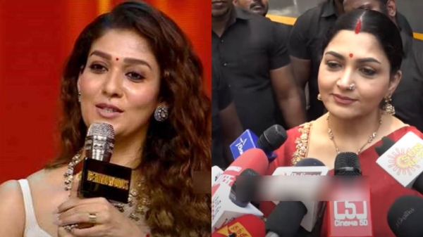 மூக்குத்தி அம்மன்-2 வில் நயன்தாராவிற்கு பதில் தமன்னாவா..? நடப்பதெல்லாம் நன்மைக்கே… குஷ்பூ போட்ட பதிவு…!!