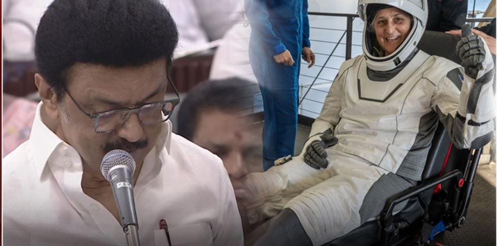 Breaking: 9 மாதம் கழித்து பூமிக்கு வந்த சுனிதா…. முதலமைச்சர் மு க ஸ்டாலின் வாழ்த்து…!!