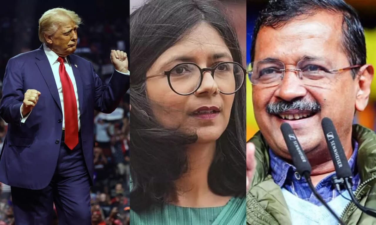 “அமெரிக்க அதிபர் டிரம்பையே மிஞ்சிட்டாரு”…!! பலத்த பாதுகாப்புடன் வலம் வரும் அரவிந்த் கெஜ்ரிவால்…. ஸ்வாதி மாலிவால் கடும் விமர்சனம்..!!