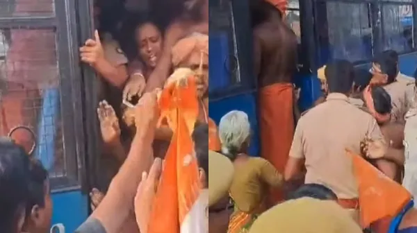 அய்யா வைகுண்ட தர்மபதி கோவில் வளாகத்தில் தள்ளு முள்ளு… நெல்லை காவல்துறை விசாரணை…!!