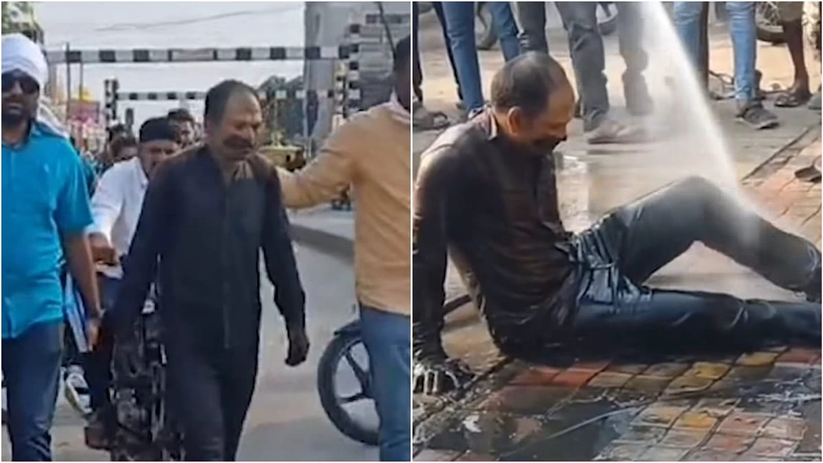“2 வருடமாக தலைமறைவு”… போலீசாரை கண்டதும் சாக்கடைக்குள் குதித்த மாடு திருடன்… கடைசியில் நடந்த ஷாக் சம்பவம்..!!