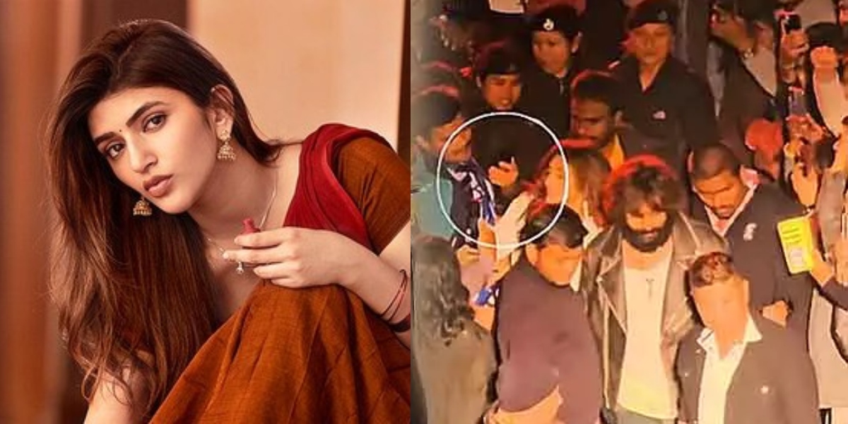 யாரு செஞ்ச வேலைடா இது..? நடிகை ஸ்ரீலீலாவுக்கு திடீர் அதிர்ச்சி கொடுத்த ரசிகர்…!!