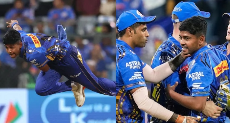 நச்சுன்னு 4 விக்கெட்டு..! மிரண்டு போன கொல்கத்தா அணி… திரும்பிப் பார்க்க வைத்த MI அஸ்வனி குமார்..!!