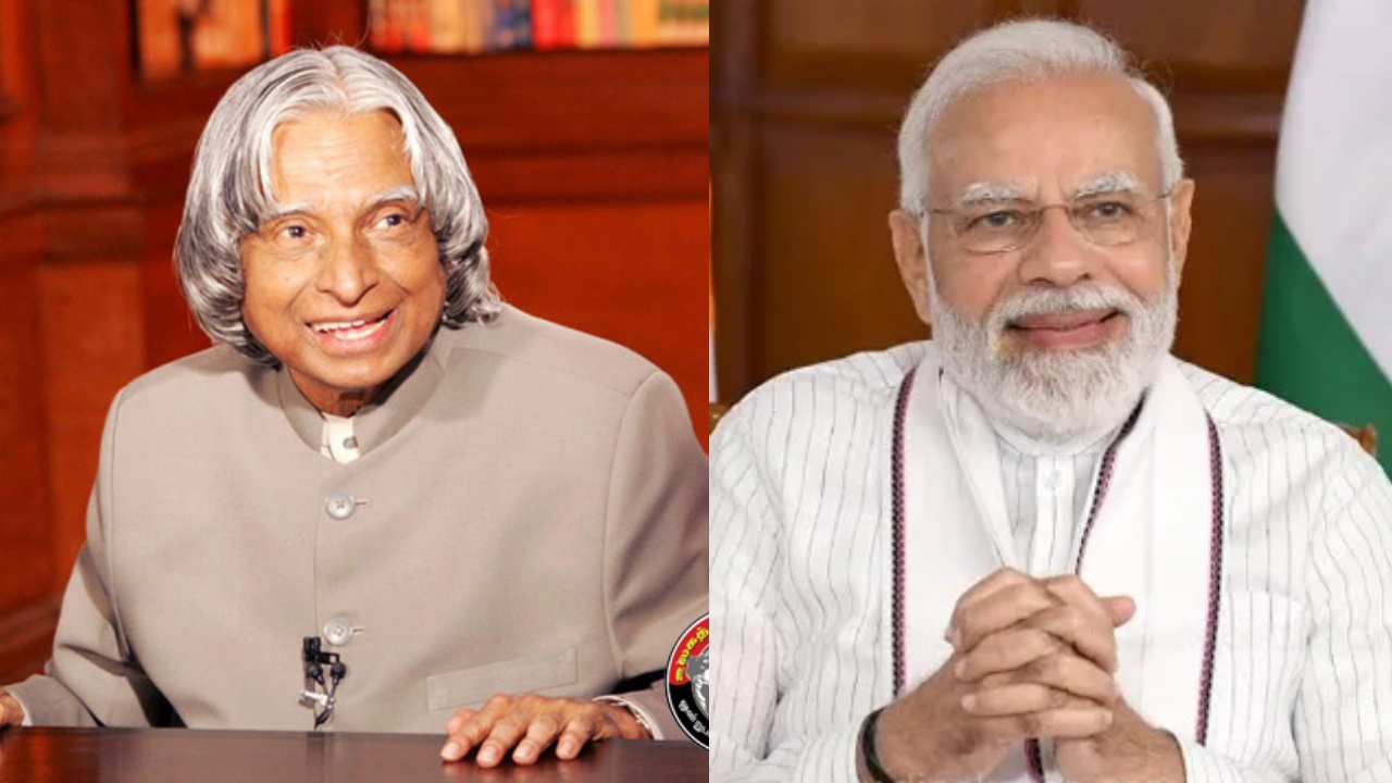 FLASH: “ஆன்மீகமும், அறிவியலும் இணைந்தது அப்துல் கலாம் வாழ்க்கை” பிரதமர் மோடி புகழாரம்….!!