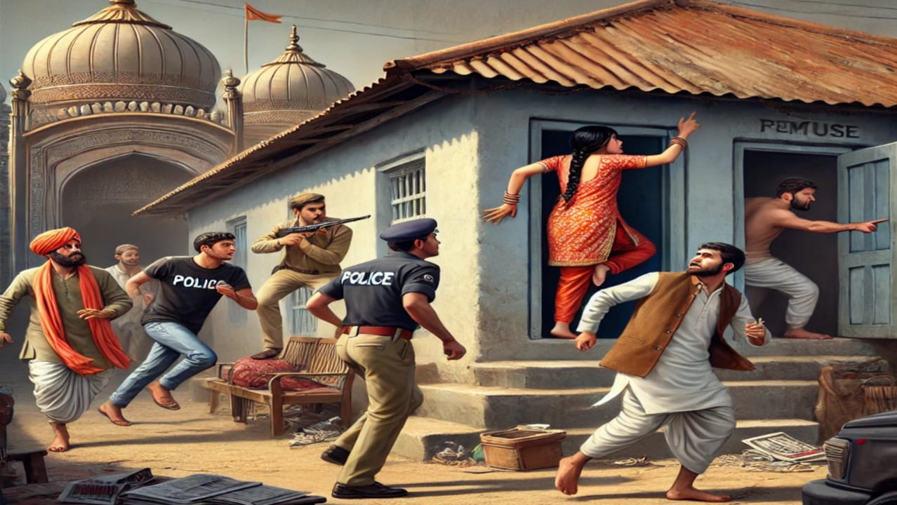 “அயோத்தி ராமர் கோவிலுக்கு சென்ற பெண்”…. விடுதியில் குளிக்கும்போது மேற்கூரை வழியே… செல்போனில் சிக்கிய ஆபாச வீடியோஸ்… பரபரப்பு சம்பவம்..!!