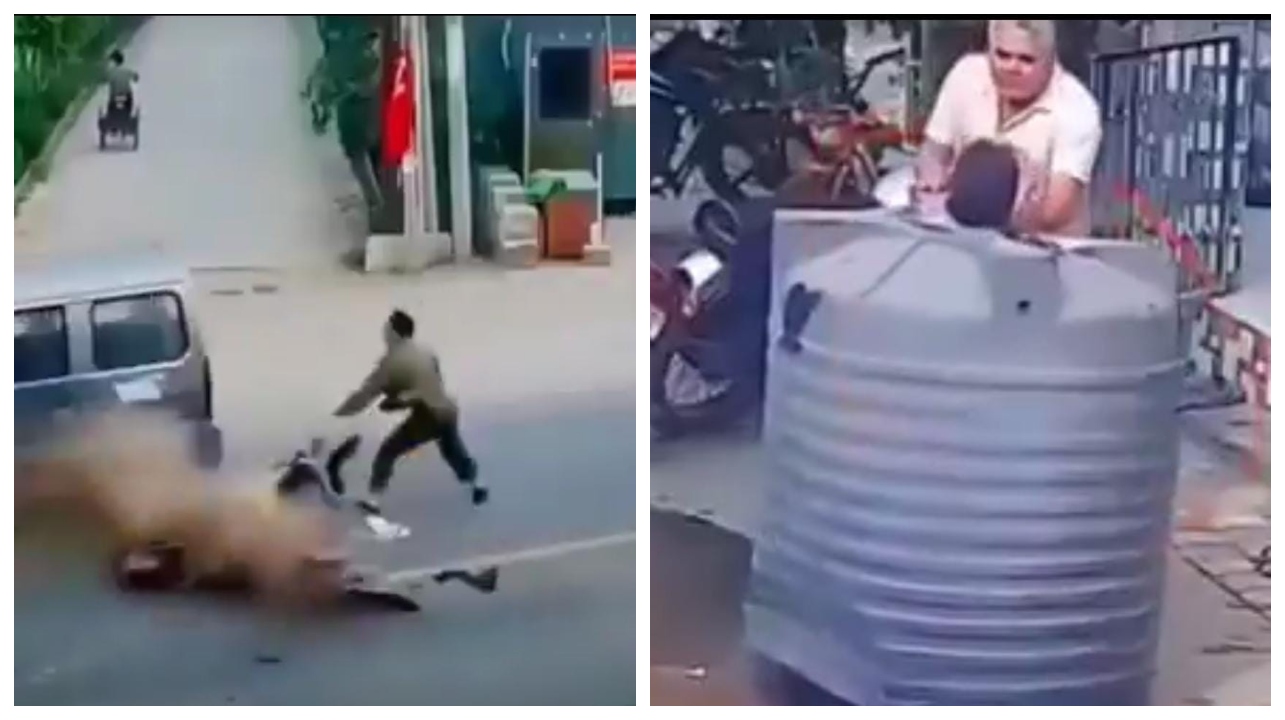 “ஆயுசு கெட்டிடா”… மரணத்தையே ஜெயிச்சுட்டாங்களே…? எமனையே ஏமாற்றிய நபர்கள்… வைரலாகும் வீடியோ..‌!!