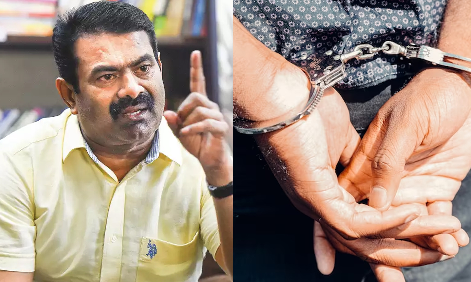 “தலையை துண்டித்து விடுவேன்”.. இன்ஸ்டாகிராமில் சீமானுக்கு கொலை மிரட்டல் விடுத்த வாலிபர்… தட்டி தூக்கி சிறையில் அடைத்த போலீஸ்…!!