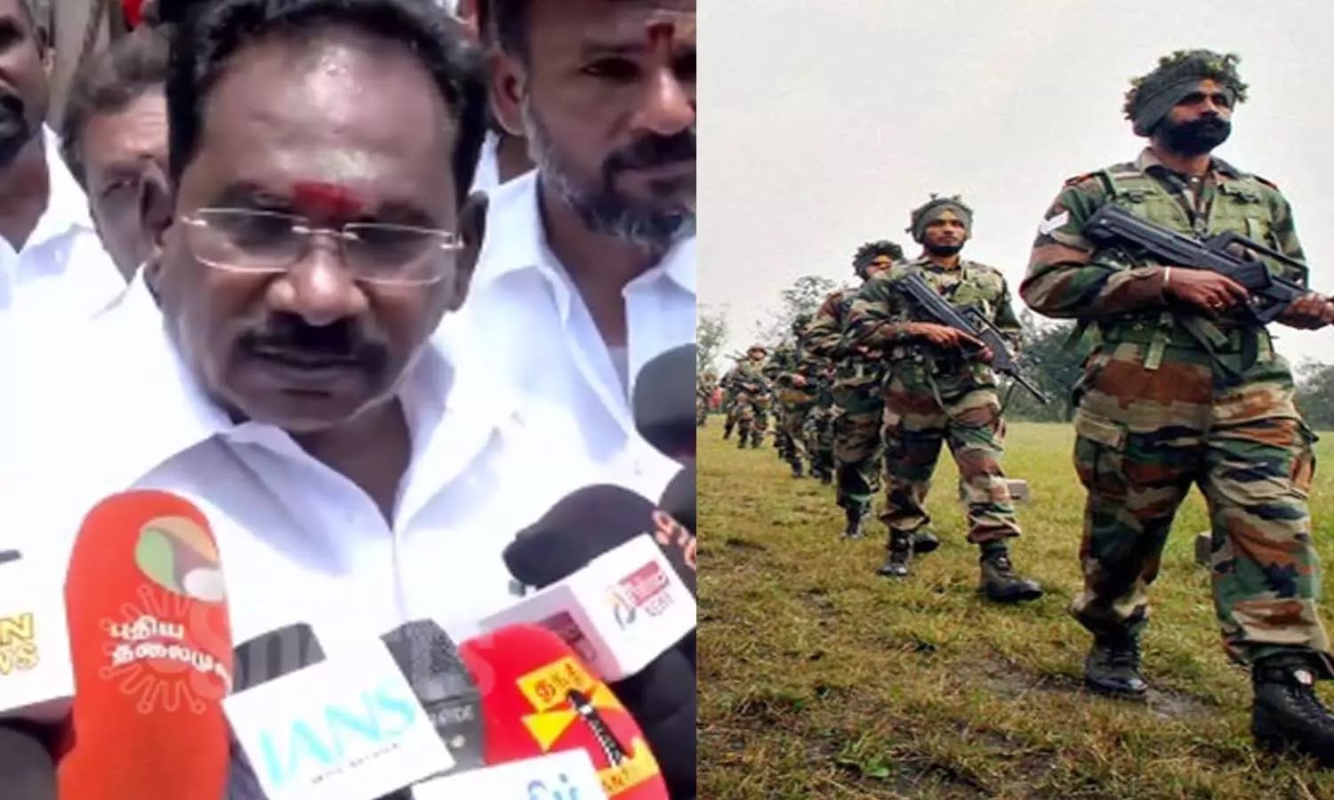 ராணுவ வீரர்கள் எல்லைக்கு போய் சண்டையா போட்டாங்க..? “2 நாட்களாக தூங்காமல் கண்காணித்தது பிரதமர் மோடி தான்”… செல்லூர் ராஜு பேச்சு..!!