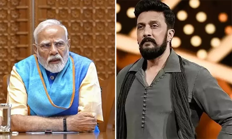 “இந்தியா-பாகிஸ்தான் போர்”… மாபெரும் வெற்றி கிடைத்துள்ளது…  பிரதமர் மோடியை பாராட்டி கிச்சா சுதீப் எழுதிய கடிதம் வைரல்..!!