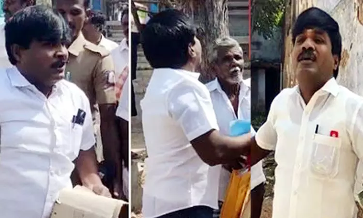“வடிவேலு பாணியில் தெருவை காணும் என புகார் கொடுத்த ஜி.பி முத்து”… தகராறு செய்த கிராம மக்கள்… வீட்டிற்கு போலீஸ் பாதுகாப்பு…!!!