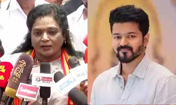 “பாஜகவுடன் கூட்டணி”… தவெக இன்னும் அதிகாரப்பூர்வமா அறிவிக்கல… இதை விஜய் தான் சொல்லணும்… தமிழிசை ஒரே போடு..!!!