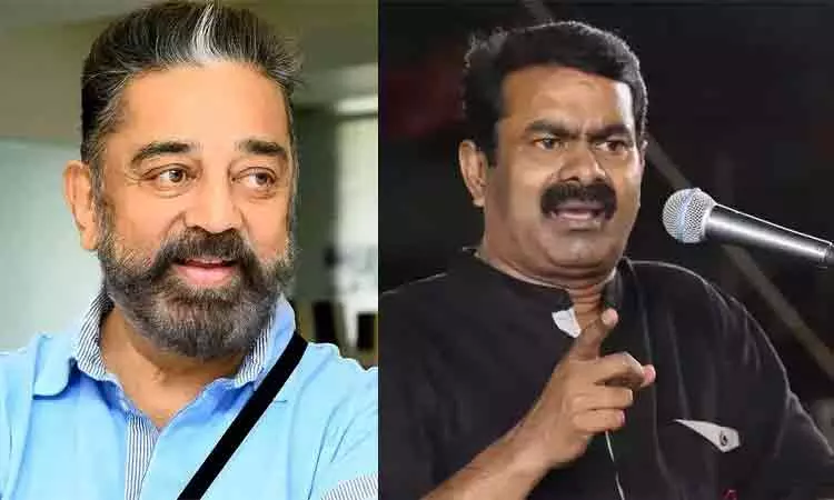 வரலாற்று உண்மையை தான் கமல்ஹாசன் கூறியிருக்கிறார்… அதற்காக  மிரட்டுவதா?… சீமான் கடும் கண்டனம்…!!!