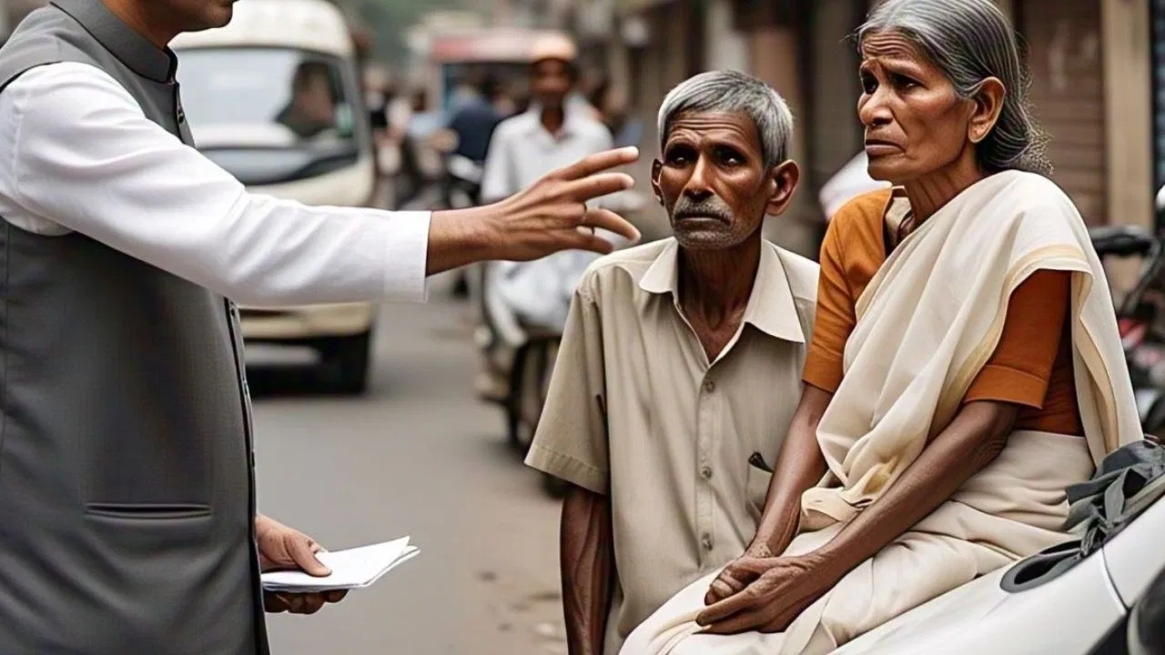 “நீதிக்காக வெளியில் வந்த நீதிபதி”…. நடக்க முடியாத தம்பதிக்கு சாலையிலேயே நீதி வழங்கிய மனிதநேயம் சம்பவம்…!!