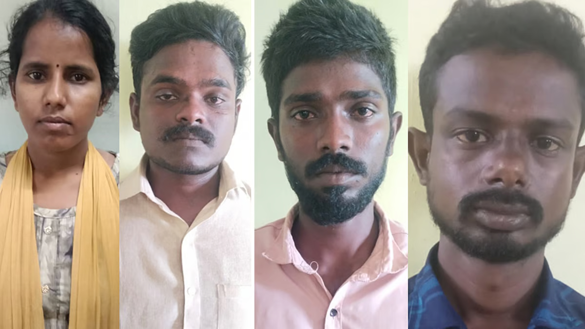 “தோட்டத்தில் பிணமாக கிடந்த விவசாயி”… பெண் உட்பட 4 பேர் கைது… பரபரப்பு சம்பவம்..!!